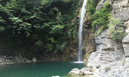 Waterfall at Iliochori