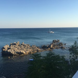 View from hotel