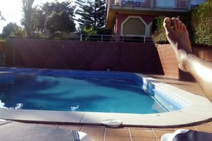 Piscina e praia
