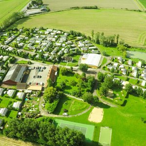 Vue aérienne - Camping sur 7ha