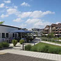 Terrasse mit Außenansicht