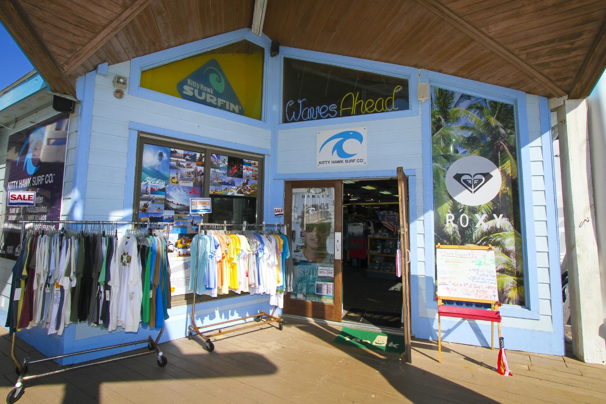 Kitty hawk store surf shop