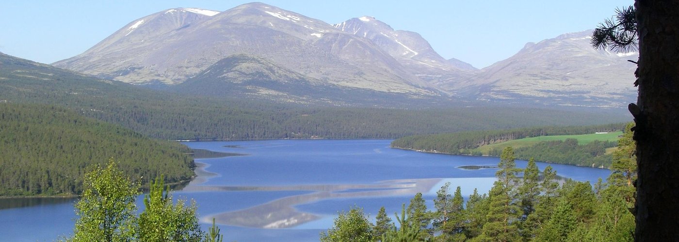 Flott utsikt over Rondane