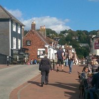 Cliffe High Street around the bridge over the River Ouse (August/September 2015)