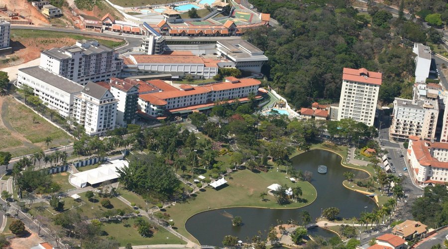 Vista aérea Águas de Lindóia