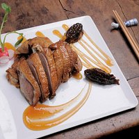 Canard sauce prune