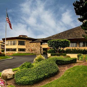 Our Hotel Sits Among the Scenic Monterey Pines