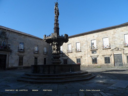 Chafariz dos Castelos em Braga, Portugal Foto : Cida Werneck