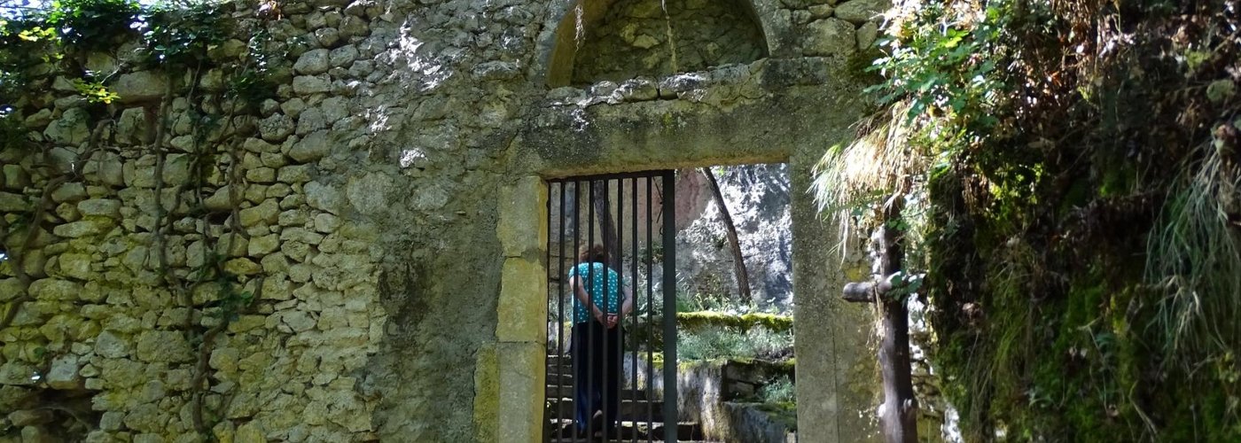 Ingresso al santuario