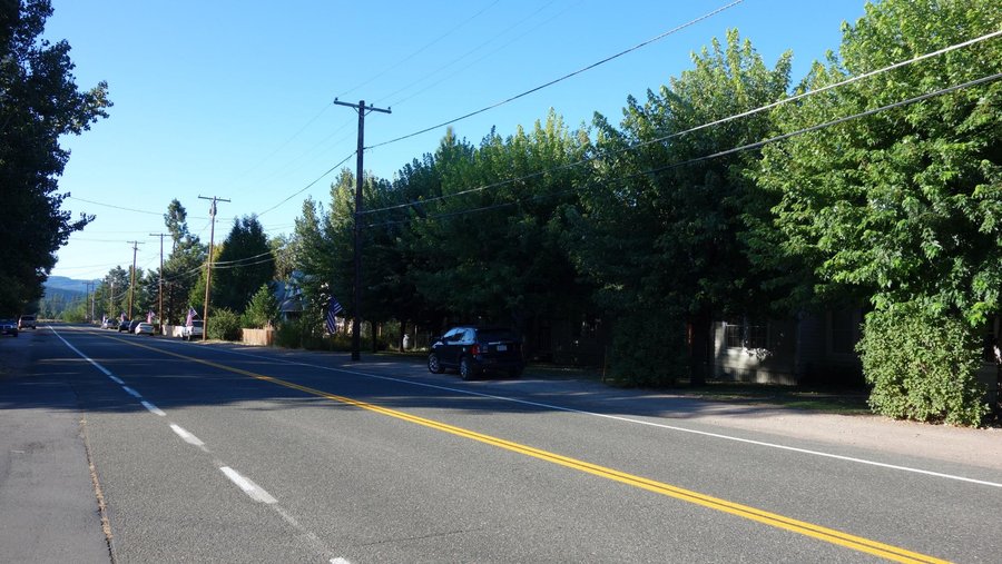 view from the street