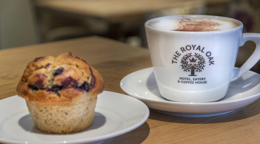 Coffee and a Cake at The Royal Oak