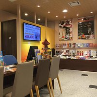 Counter and Brochure