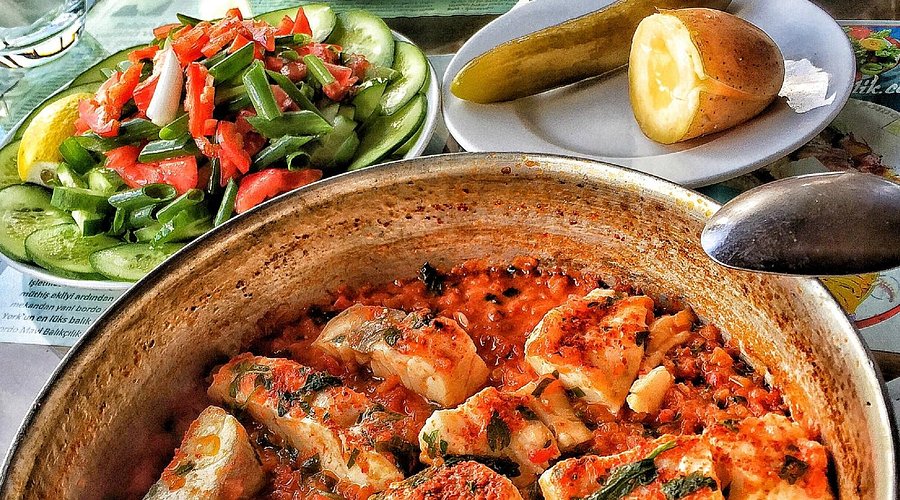 عشاء في مركز مدينة طرابزون