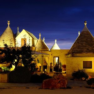 Trulli in lights