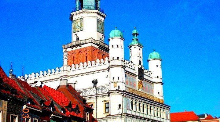 Old Town of Poznan not too far from the hostel