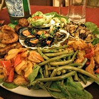 Un antipasto che é una gioia, per gli occhi e per la bocca!