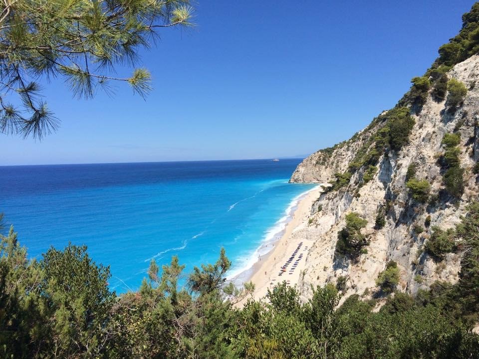 Egremni beach, Lefkada island, Greece | evraziafm.ru БЛОГ