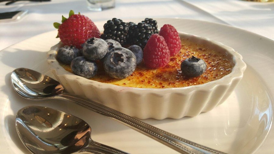 A MUST TRY!!! SEA BASS / LOBSTER MAC / CREME BRULEE'