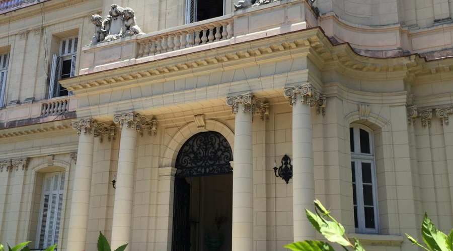 The museum was once a gorgeous and lavish mansion (before the revolution).