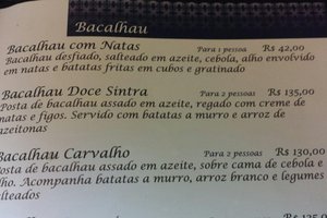 Cardápio