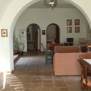 Vista dall'entrata
