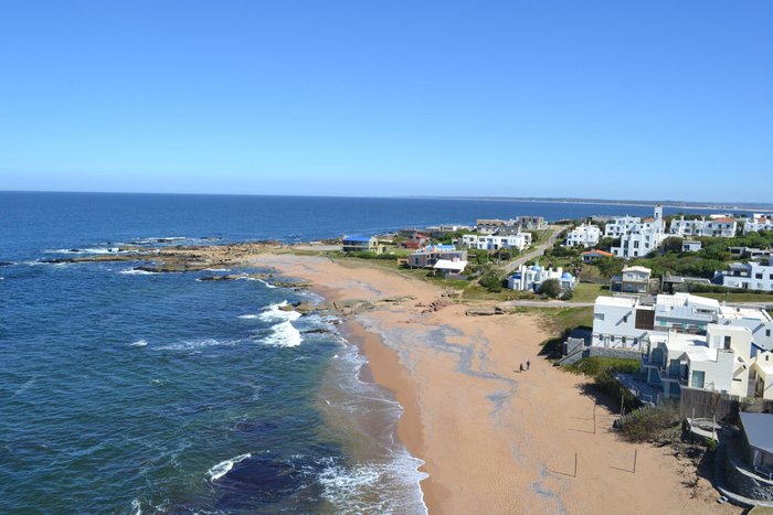 Vista do farol Jose Ignacio
