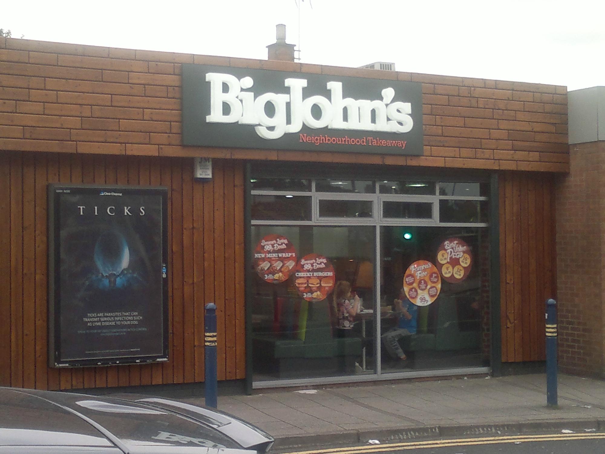 Big johns just eat online