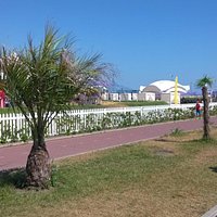 широкая велодорожка