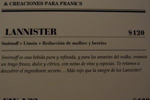 Cardápio