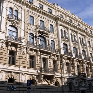 Mosaic Hotel in Riga's Art Nouveau district