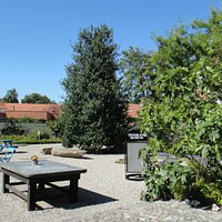 Garden at entrance