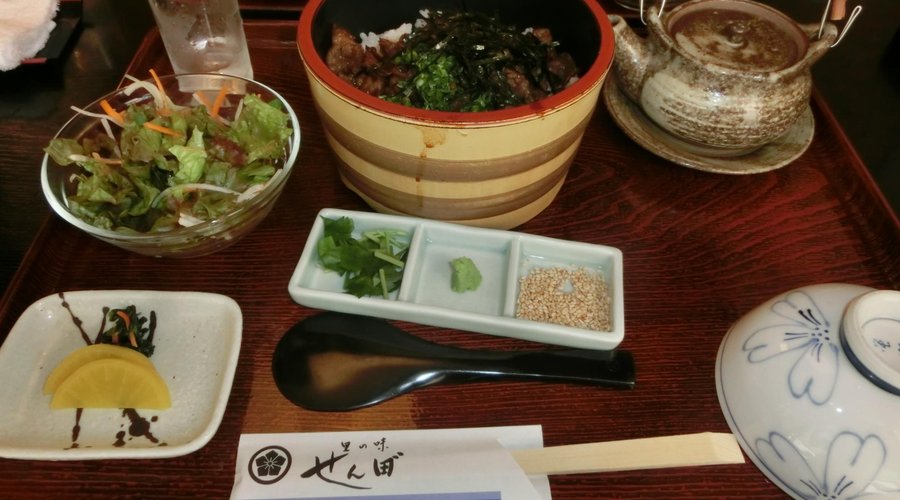 飛騨牛のまぶし丼