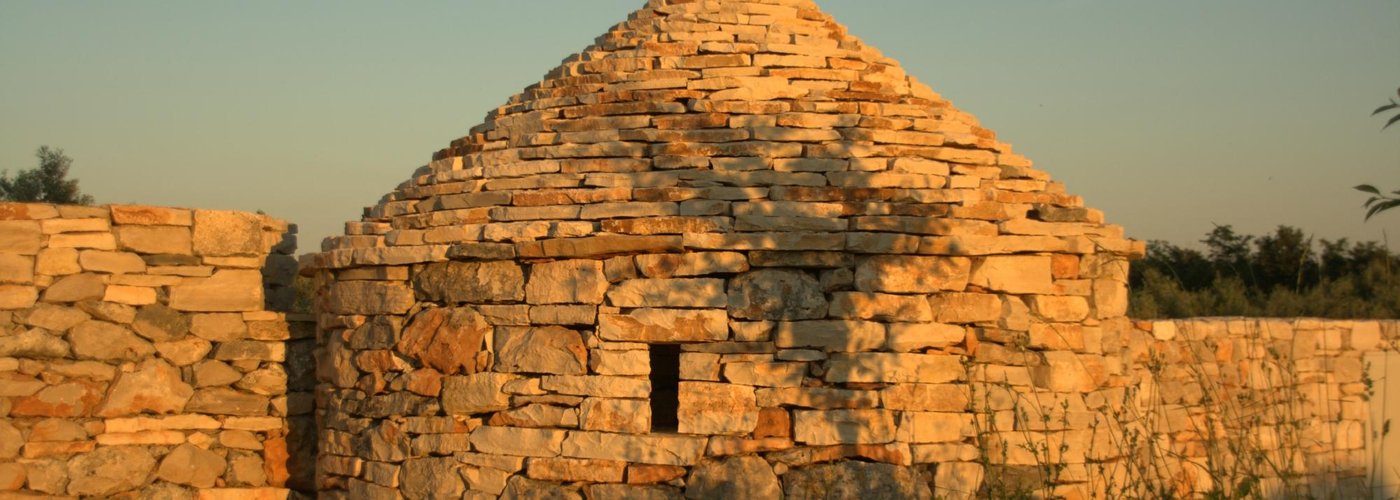 One of our renovated stone huts (Kažun)