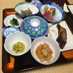 夕食