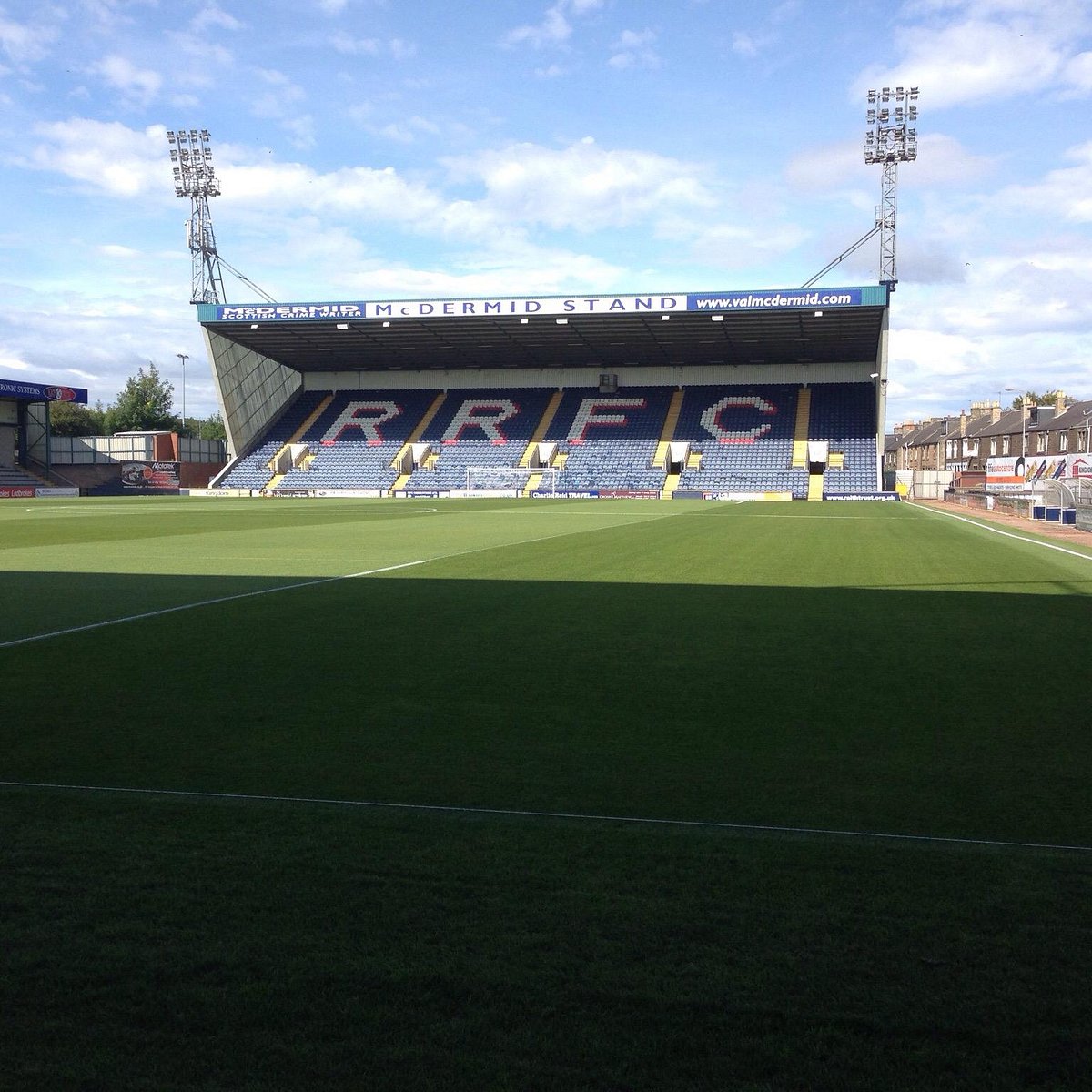 Старк парк. Photo Stadium Starks Park Raith Rovers.