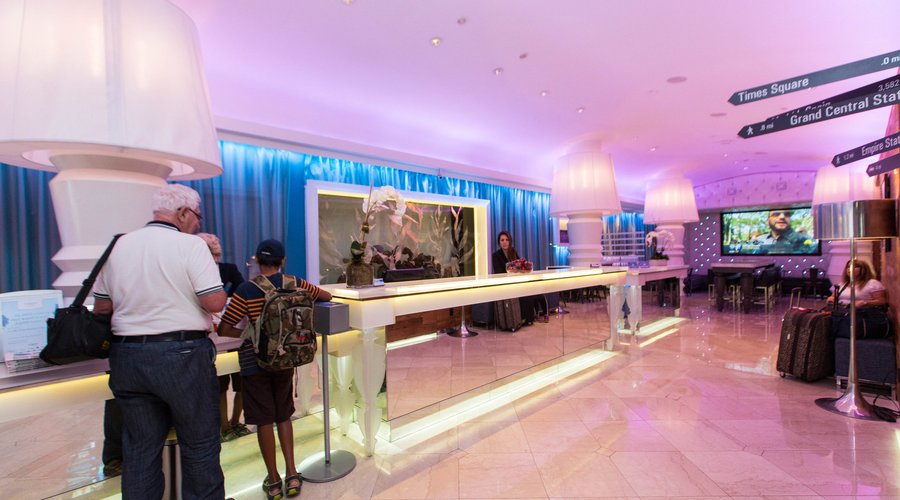 Lobby at the The Gallivant Times Square