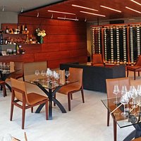 Panorama of the Corner 103 Wine Tasting Room