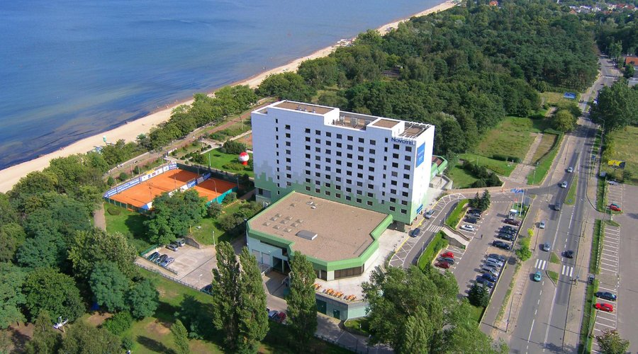 hotel with a bird's eye view