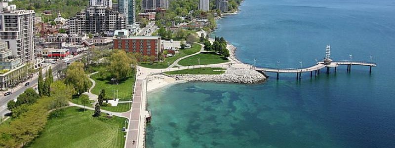 Aerial View of Waterfront