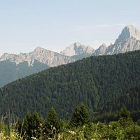 Catena di Monte Tersadia vista da Valdajer