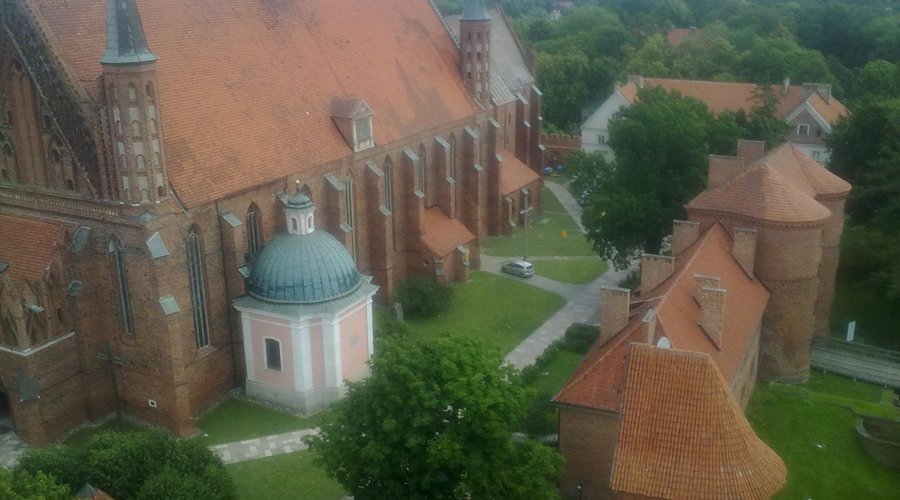 widok z Wieży Kopernika