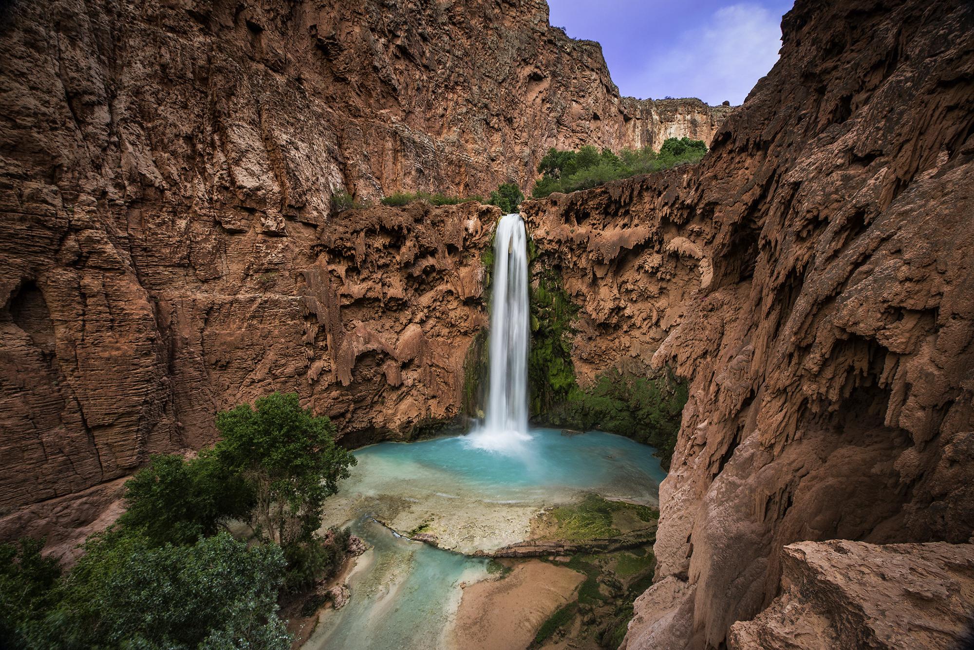 Mooney falls good and Havasu falls