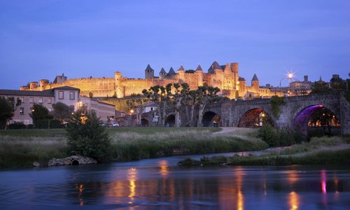 Carcassonne 'Cite' and Cathar Castles within an hour of our B&B