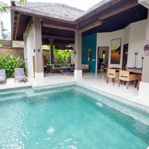 The Two Bedroom Villa at the Ahimsa Beach Resort