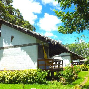 Vista de bungalows