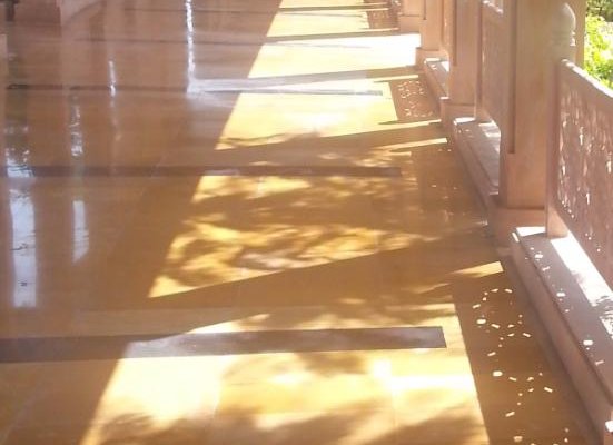 Hotel corridor
