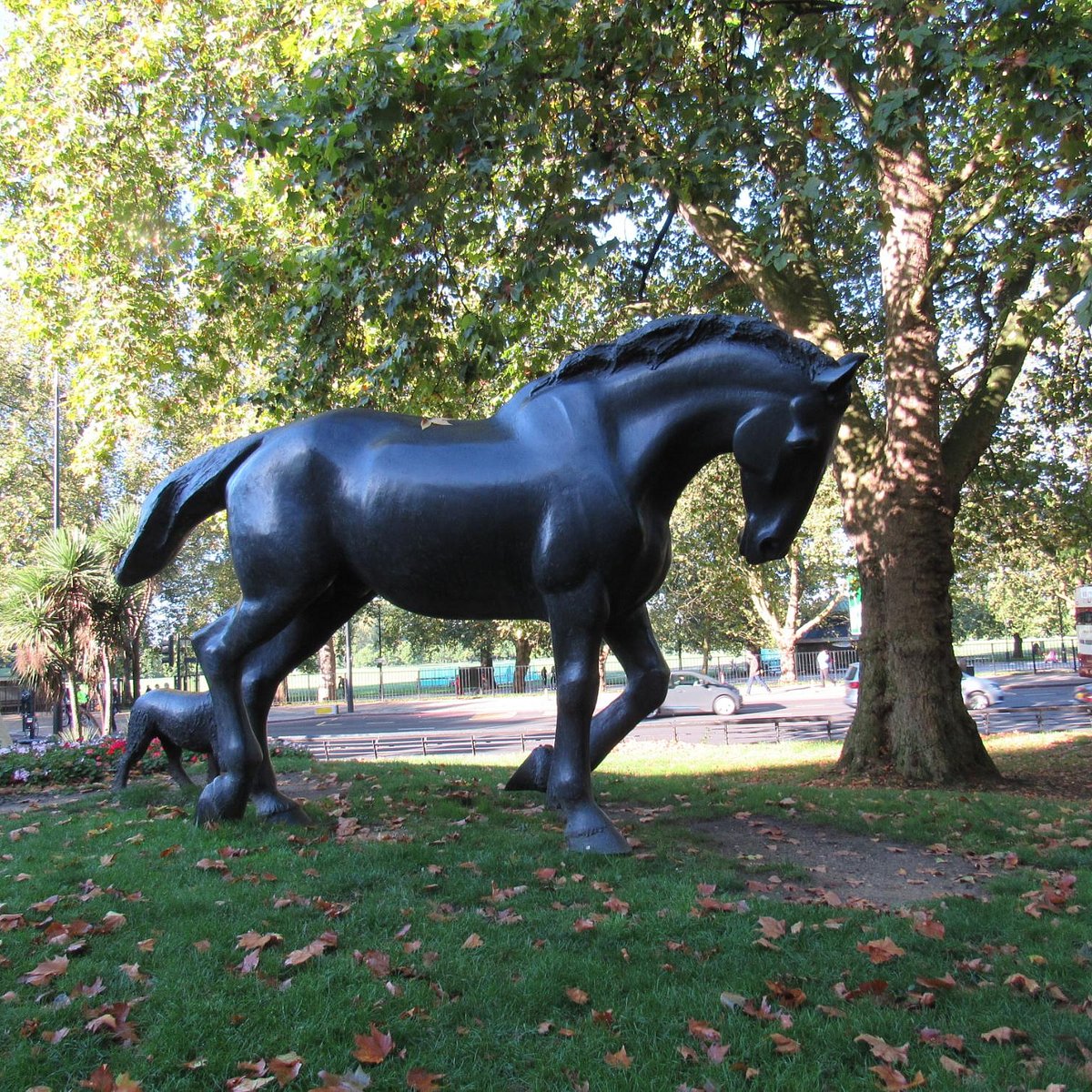 Animals in War Memorial, London