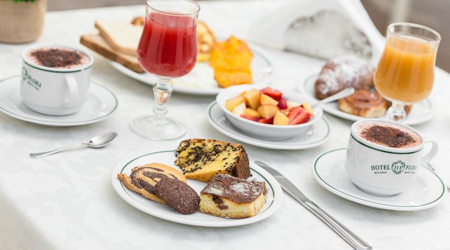 La colazione in giardino