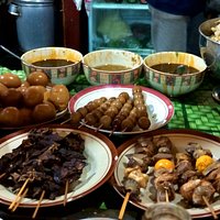 Side dishes at H Sulichan, Taman Bojana, Kudus