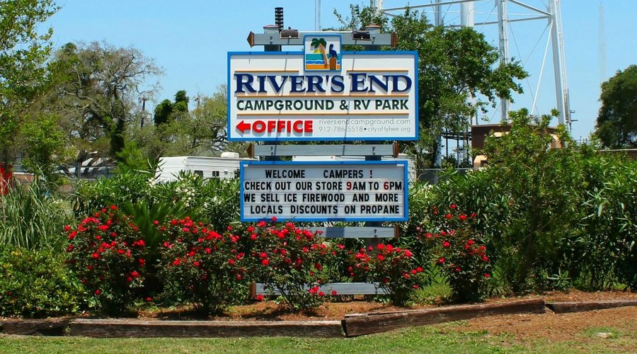 River's End Campground ~ Park Entrance